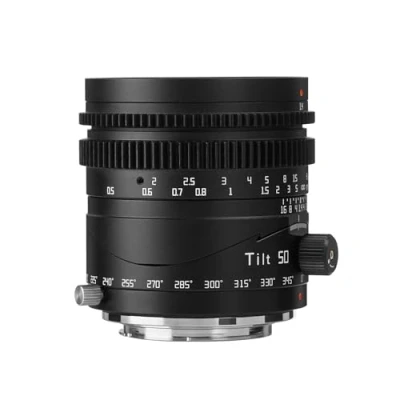 Image de TTArtisan Objectif inclinable 50 mm f1.4 Plein Cadre Manuel Grande Ouverture Compatible avec Monture Fuji X