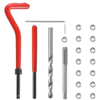 Image de CENPEK kit de réparation filetage M12 x 1,25 15 pièces bobine hélicoïdale voiture Compatible avec d&#039;outils à main