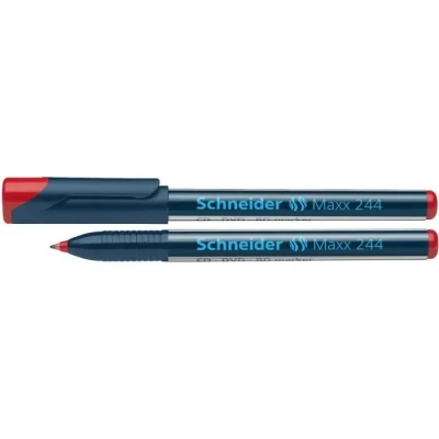 Image de Marqueur SCHNEIDER Maxx 244 Indélébile Pointe fine 0,7 mm Rouge