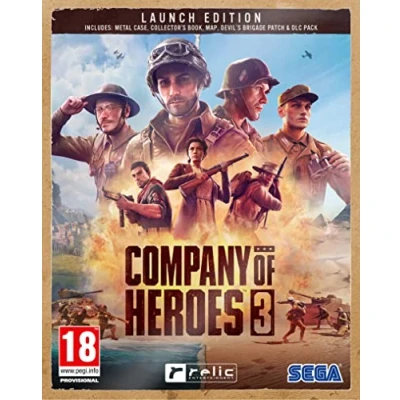 Image de SEGA Company Of Heroes 3 Launch Edition avec étui en métal