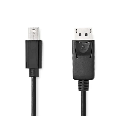 Image de Nedis CCGL37400BK20 câble DisplayPort 2 m Mini Noir Neuf