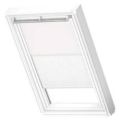 Image de VELUX Original Store Duo Occultant et Tamisant, Cadre Blanc, MK06, Blanc