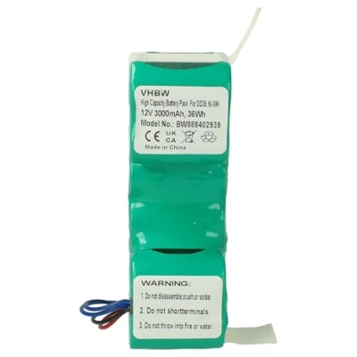 Image de vhbw Batterie Remplacement pour iRobot 4720110, Combo Robot électroménager (3000mAh, 12V, NiMH)