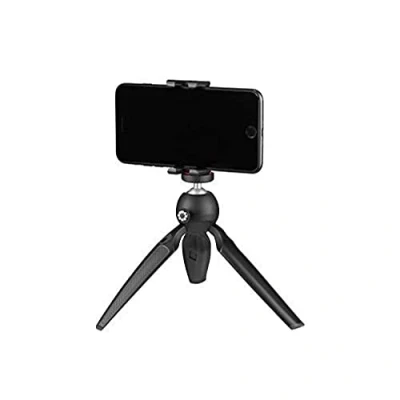 Image de JOBY Handypod Mobile Mini Trépied avec GripTight One Mount pour Smartphone, Vlogging, Réflex, Compact, Hybride, Caméra d&#039;action, JB01560 BWW