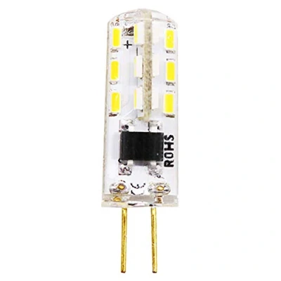 Image de xin da Ampoule économique G4 24 SMD 3014 1,5 W LED blanc froid 6000 K AC 200 V 360 Angle d&#039;éclairage non variable 90 120 lm