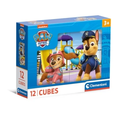 Image de Clementoni Paw Patrol 12 Pièces Cube Supercolor, Puzzle pour Enfants 3 5 Ans, Fabriqué en Italie, 41194, Multicolor