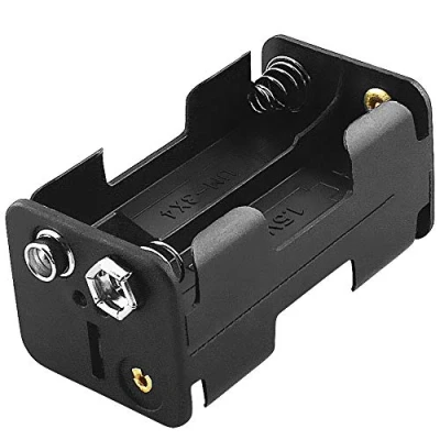 Image de BestPlug Support pour Piles AA 4 1,5 V Noir