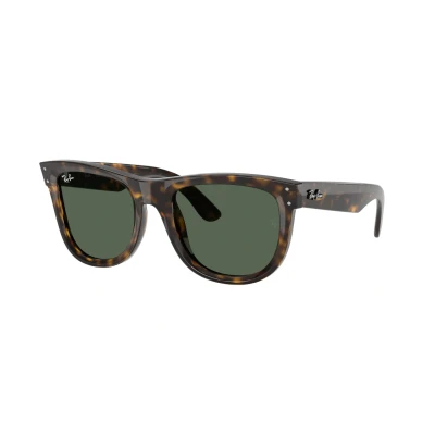 Image de Ray Ban Wayfarer Reverse Unisex Lunettes de soleil, Taille: 50, Dark havana