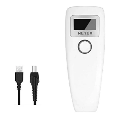 Image de NETUM Lecteur de Codes à Barres Bluetooth QR 2D sans Fil MaxiCode Data Matrix PDF417 pour Android SPP et iOS HID NT Z2S
