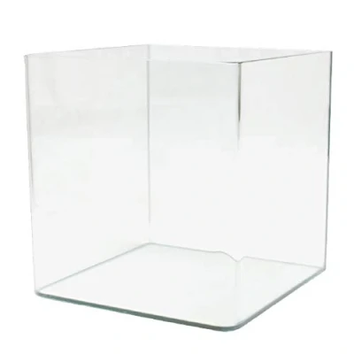 Image de Amtra Nanotank 90 Réservoir d&#039;Aquarium L Boîtier en Verre Extra Clair 45 x cm pour Poissons Rouges Ou comme Tortues d&#039;eau avec Tapis Absorbant