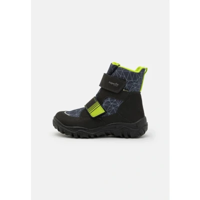 Image de superfit Garçon Husky Warm gefütterte Gore Tex Botte de Neige, Noir Gris Clair 0020, 30 EU Large