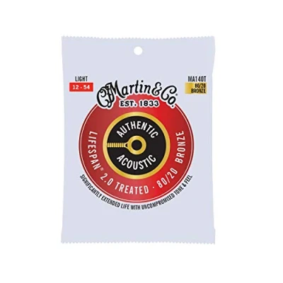 Image de MARTIN Cordes Authentic Treated, Light, 80/20