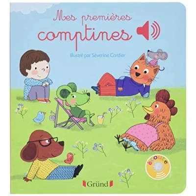 Image de Mes premières comptines Livre sonore avec 6 puces Dès 1 an d’occasion Correct