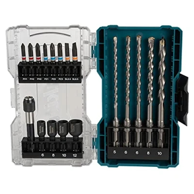 Image de Coffret d&#039;embouts et forets SDS PLUS (18 pièces) MAKITA E 07026