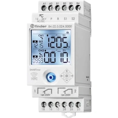 Image de Finder smartimer NFC Minuteur numérique écran multifonction 12 24 V AC/DC