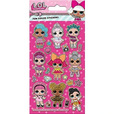 Image de Paper Projects 01.70.06.143 Film de personnage L.O.L. Surprise Sparkly Réutilisable 19,5 cm x 9,5