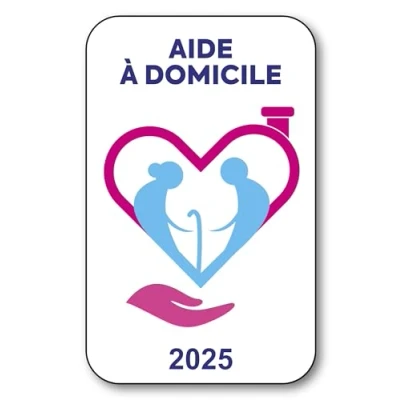 Image de SIGNAL SAFETY Autocollant Sticker Vignette Caducée 2024 pour Pare Brise en Vitrophanie V11 Aide à Domicile