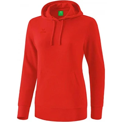 Image de Erima Basic Uni Sweat à Capuche Femme Rouge FR: 4XL (Taille Fabricant: 48)