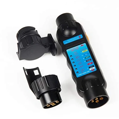 Image de EXLECO Trailer Plug Socket 12V 7 13Pin Car Wiring Circuit Light Test Tool Electrics Diagnostic Tools