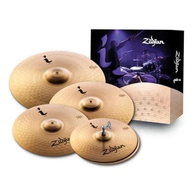Image de Zildjian I Family Series Pro Gig Cymbal Pack Ensembles de Cymbales (14&quot;H, 16&quot;C, 18&quot;C, 20&quot;R) ILHPRO Doré