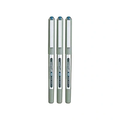 Image de LOT DE 3 FEUTRES ROLLER EYE FINE UNI BALL BLEU