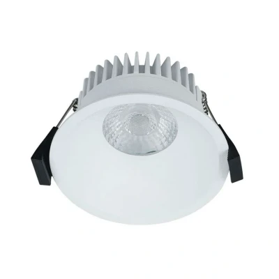 Image de Nordlux Albric spot encastré Ø 90 mm, 83 mm 8W LED dimmable incl. IP44 blanc