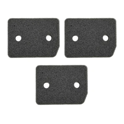 Image de Trade Shop Lot de 3 filtres en mousse compatibles avec Miele TCF650WP TWF640WP TSF643WP TWF660WP TSF663WP TCD440WP TCD450WP TWD440WP