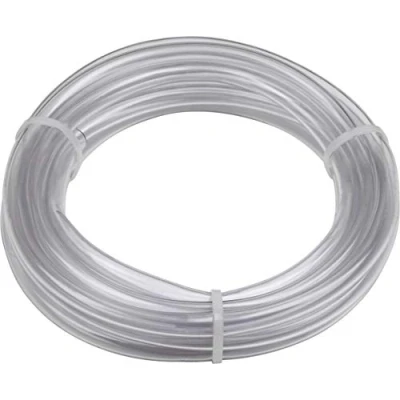 Image de Meister Tuyau en PVC Transparent 4 m x 6 mm sans Insert Tissu pour Circulation de l&#039;air et des liquides Applications Pression/Tuyau d&#039;air/Tuyau d&#039;aquarium / 9920350