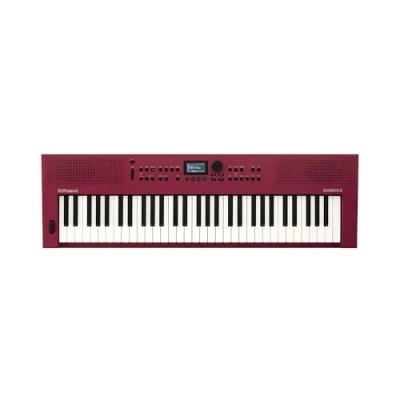 Image de Clavier de création musicale GO:KEYS 3 à 61 touches Générateur ZEN Core avec plus 1000 sons intégrés Haut parleurs stéréo Audio/MIDI par Bluetooth Rouge Sombre