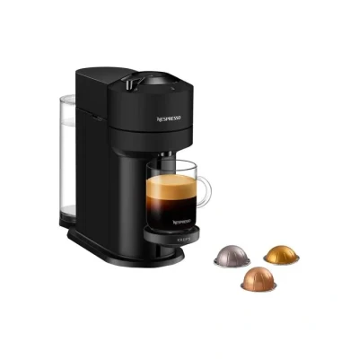 Image de Krups Nespresso Vertuo Next XN910N Cafetière à capsules Machine expresso 5 tailles différentes tasses Technologie Centrifusion, chauffage 30s, WiFi, Bluetooth, Noir mat