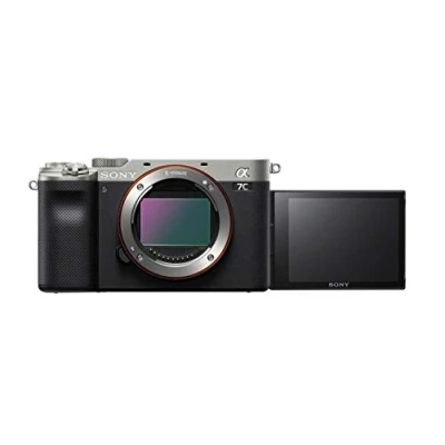 Image de Sony Alpha 7C Appareil photo numérique Hybride à objectif interchangeable capteur plein format (compact et léger, Eye AF en temps réel, 24,2MP, stabilisation 5 axes, viseur, écran selfie)