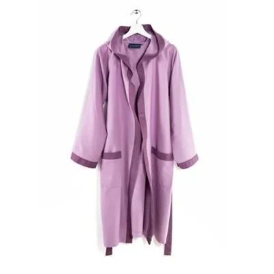 Image de Caleffi 26964 Peignoir en Microfibre Bicolore
