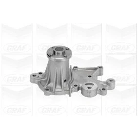 Image de GRAF PA975 Pompe à eau avec joint d&#039;étanchéite mécanique Tôle d&#039;acier pour système dentrainement courroie trapézoïdale nervures SUZUKI: Jimny SUV