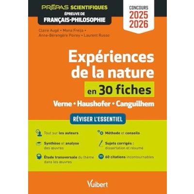 Image de Nouveau thème en 30 fiches Épreuve de français philosophie Prépas scientifiques Concours 2025 2026 Réviser l&#039;essentiel Dissertation et résu