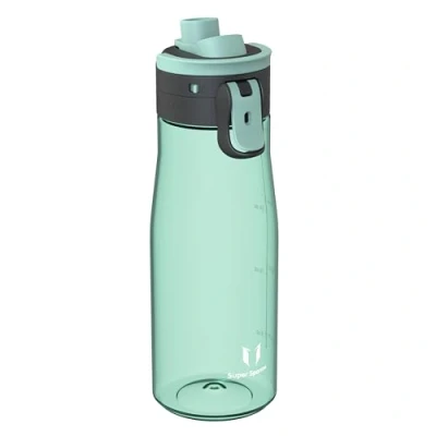 Image de Super Sparrow Gourde 1L Bouteille d&#039;eau TouchGulp à Grande Ouverture et Débit Rapide sans BPA Léger durable