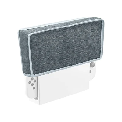 Image de Mcbazel Switch/Switch OLED Housse Anti Poussière Housse, de Protection pour NS avec Joycon sur Dock Gris