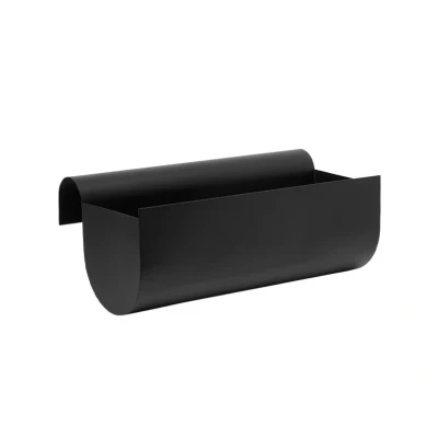 Image de Ferm Living Uma jardinière balcon moyenne 45 cm Black