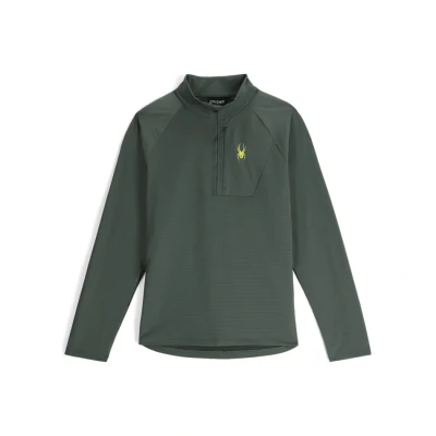 Image de Spyder Gridweb Fleece 1/2 Zip Pull De Ski Hommes