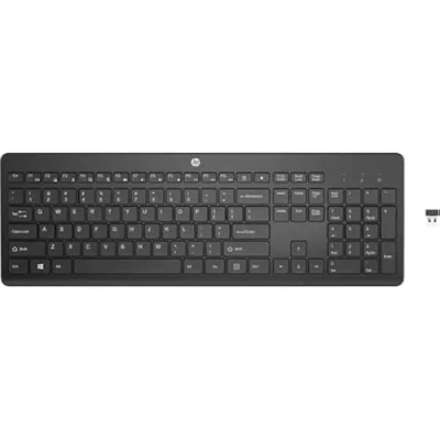 Image de Clavier sans Fil HP QWERTY Chiclet 12 Touches de Fonction Autonomie 16 Mois