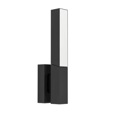Image de EGLO Applique murale extérieure LED Ugento, lampe d&#039;extérieur avec spot orientable, éclairage indirect, luminaire en métal noir, blanc chaud, IP44
