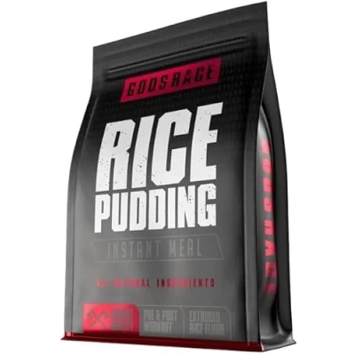 Image de GODSRAGE Rice Pudding Instant Meal (3000 g) préparation rapide consistance crémeuse, sans additifs artificiels Fabriqué en Allemagne riz au lait, idéal avant ou après l&#039;entraînement