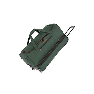 Image de Travelite Basics 2 Rollen 70 CM Valise à roulettes, Taille: One Size, Dunkelgrün
