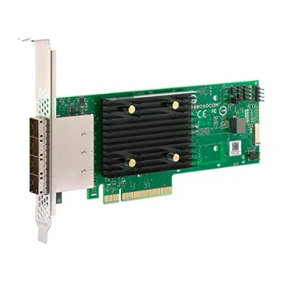 Image de Broadcom HBA 9500 16e Carte et Adaptateur d&#039;interfaces SAS