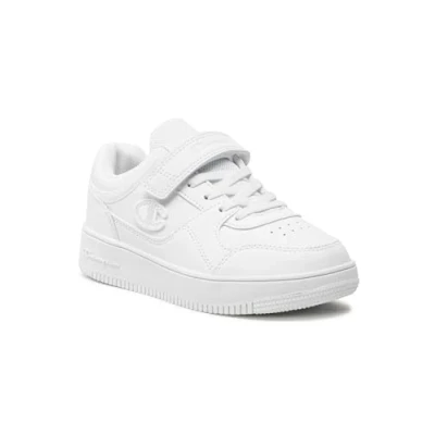 Image de Champion Rebound Low B PS Baskets, Blanc Ww001, 28.5 EU