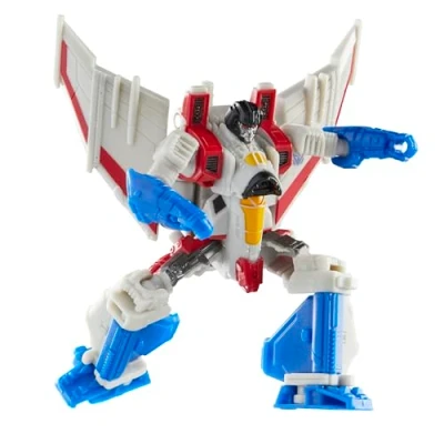 Image de Transformers Generations Studio Series, Figurine Convertible Transformers: Bumblebee Starscream Classe Origine