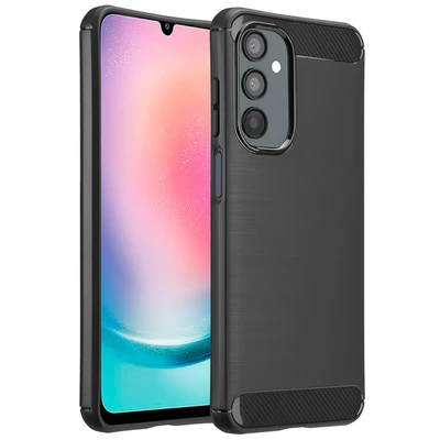 Image de Coque Softcase IMOSHION Samsung Galaxy A26 Noir Finition Mat Look Élégant