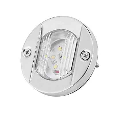 Image de 12 V étanche Marine bateau lumière Navigation ancre poupe lumières Yacht tableau arrière blanc acier inoxydable voile feux de signalisation