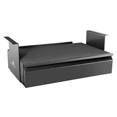 Image de Maclean MC 875 tiroir sous table avec étagère jusqu&#039;à max. base de 5 kg le suspendu du support bureau