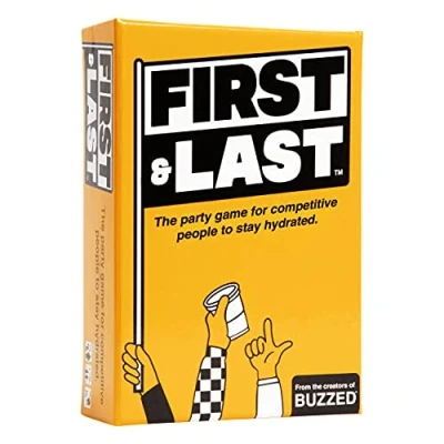 Image de WHAT DO YOU MEME? First &amp; Last Le Jeu de fête pour Les Personnes compétitives Rester hydratées par créateurs Buzzed