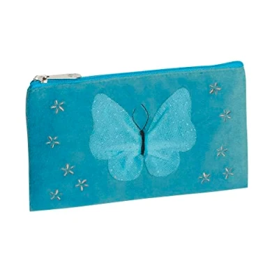 Image de Exacompta 990498E Fourre tout plat Papillon 21 x 12 cm Coloris aléatoire